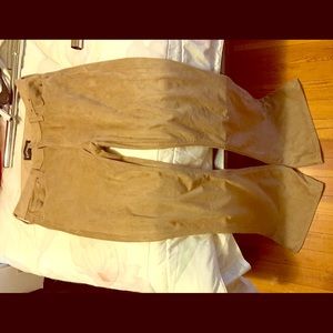 Express Suede Bell Pants